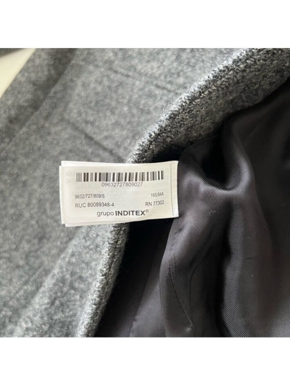 ZARA WOMAN ZW COLLECTION Combined Wool Coat - Picture 8 of 13